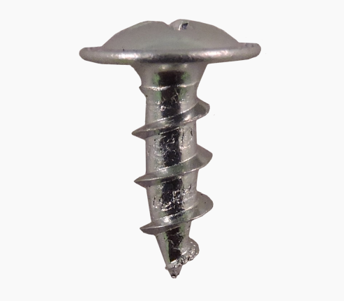 Quickscrews 8-11 X 1/2" Phillips Round Washer Head Coarse Thread Zinc Plated Screws Part Number: 4688