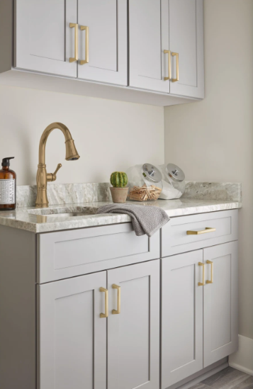 Amerock Mulholland 5-1/16" Cabinet Pull - Stylish and Durable Handle for Modern Kitchens & Bathrooms - BP53529