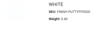 Gemini Master's Magic Finish Putties FP