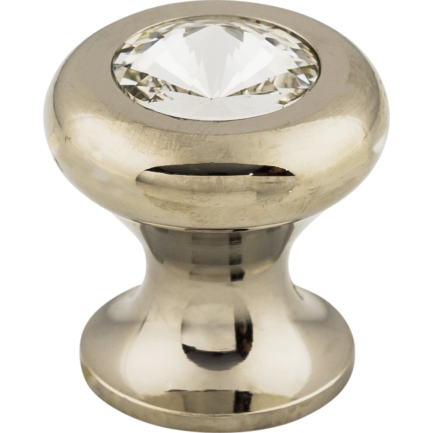 Top Knobs Hayley Crystal Knob Clear 15/16 Inch TK845