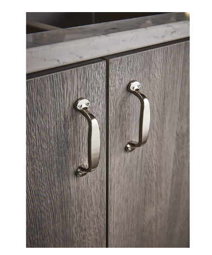Top Knobs Trunk Pull 3-3/4 Inch Center-to-Center