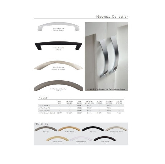 Top Knobs Twist Pull 5-1/16 Inch Center-to-Center