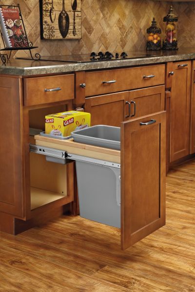 Rev-A-Shelf SGL SM 35 QT Top-Mount Soft Close Ball Bearing 12' WIDE 4WCTM-12BBSCDM1