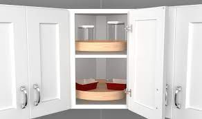 Rev-A-Shelf 18" LD Banded Wood Full Circle 3 Tray Set W/36" C/S HDW LD-4BW-063-1836-1