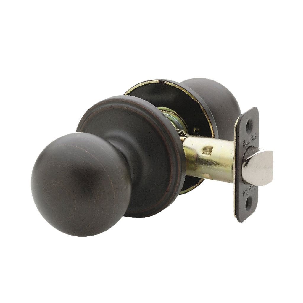 Copper Creek BK2020 Ball Door Knob, Passage Function, 1 Pack