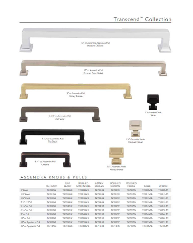 Top Knobs Ascendra Pull 6-5/16" (c-c) TK705
