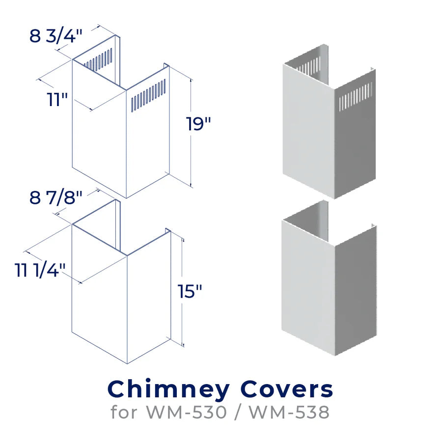 Hauslane Chimney Cover Kit - CHK001 (WM-530/WM-538)
