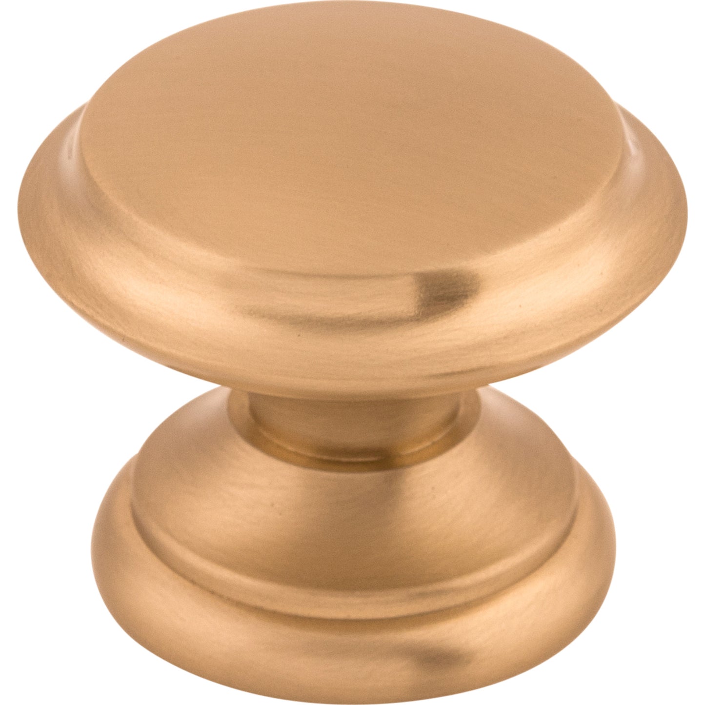 Top Knobs M1590 Flat Top Knob 1 3/8 Inch Brushed Bronze