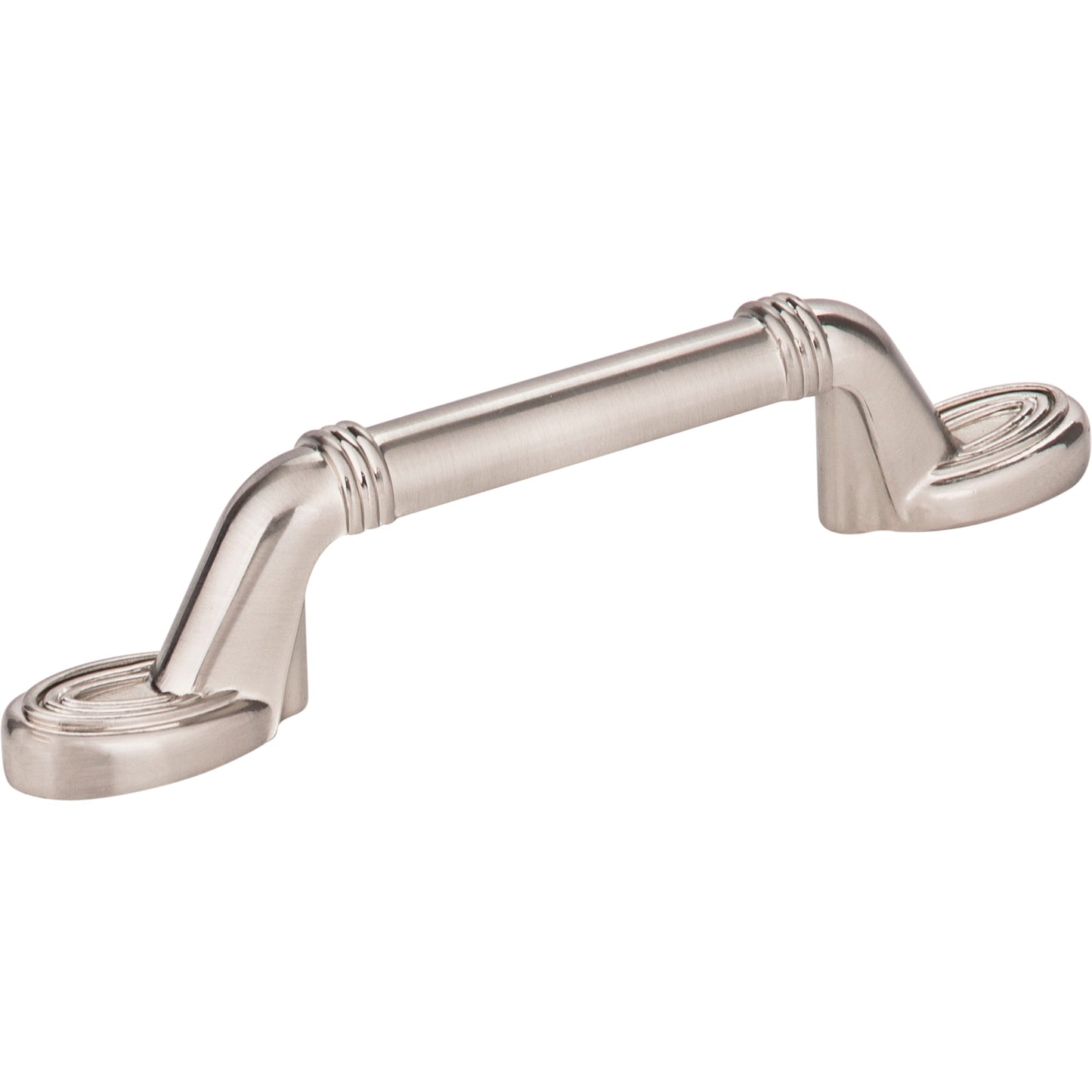 Elements 110-3 Vienna 3" Center-to-Center Ringed Detail Vienna Cabinet Pull