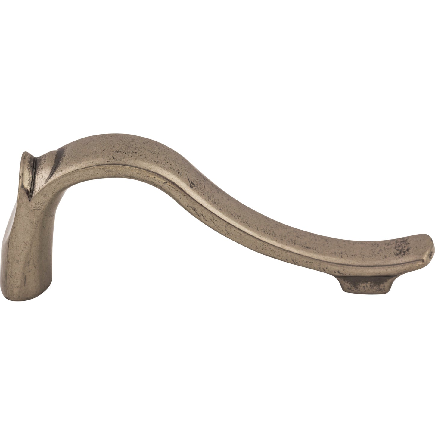 Top Knobs M183 Dover Latch Pull 2 1/2 Inch (c-c) Pewter Antique