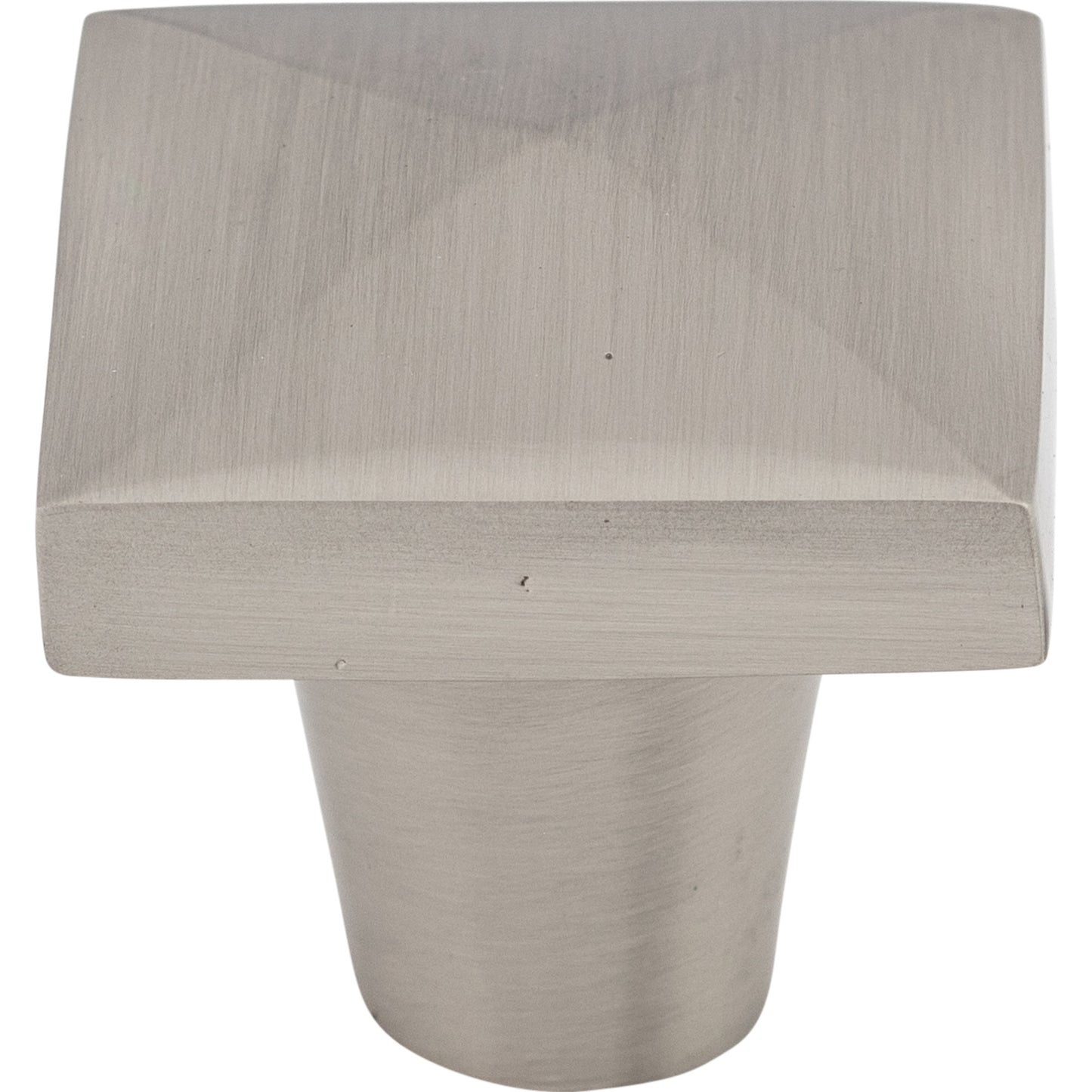 Top Knobs M2059 Aspen II Square Knob 1 1/4 Inch Brushed Satin Nickel