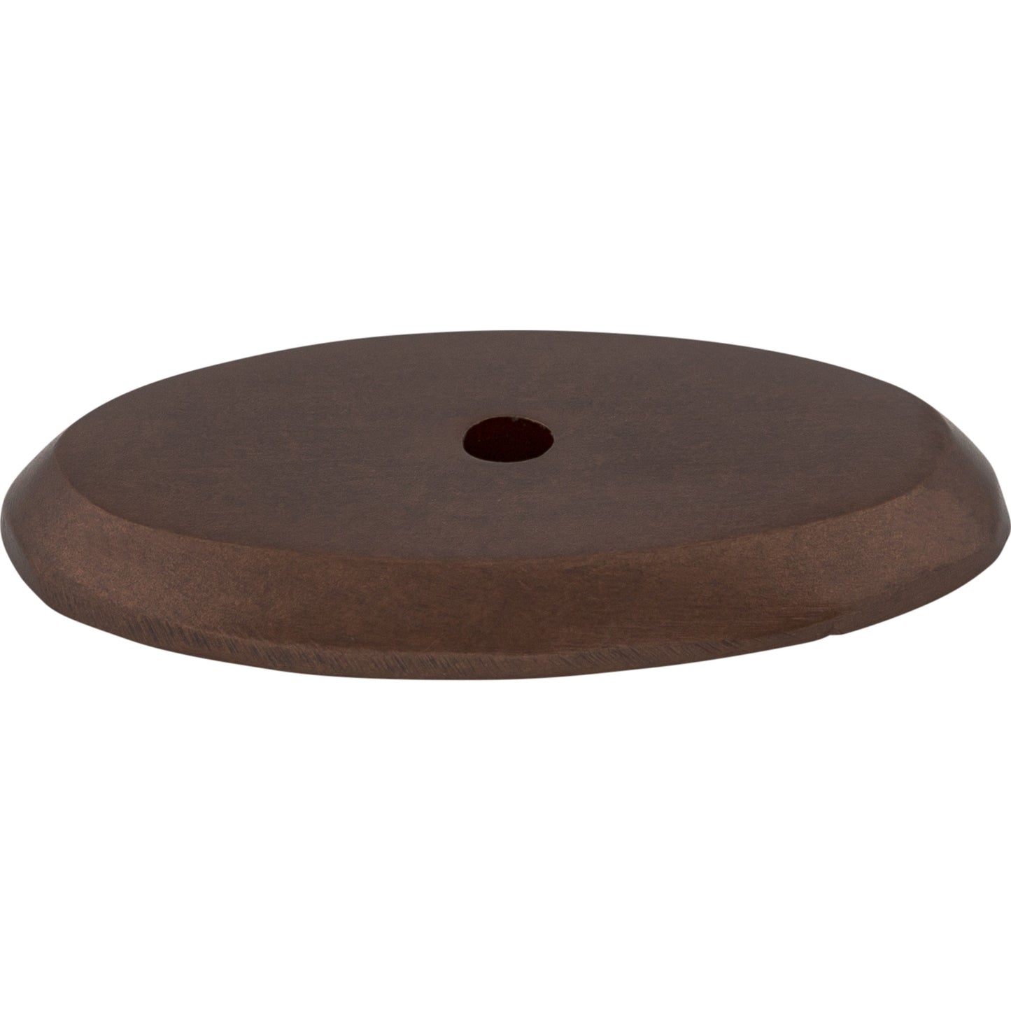 Top Knobs M1443 Aspen Oval Backplate 1 3/4 Inch Mahogany Bronze