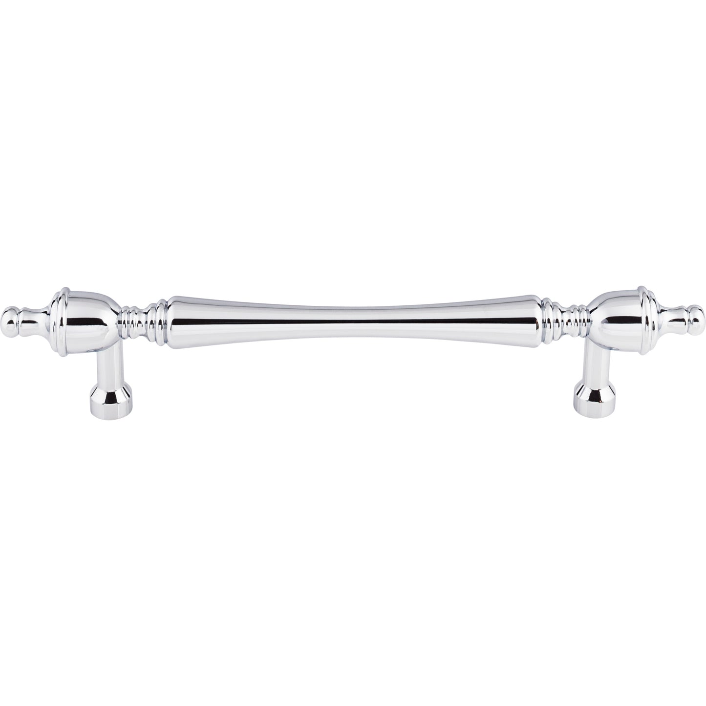 Top Knobs M817-7 Somerset Finial Pull 7 Inch (c-c) Polished Chrome