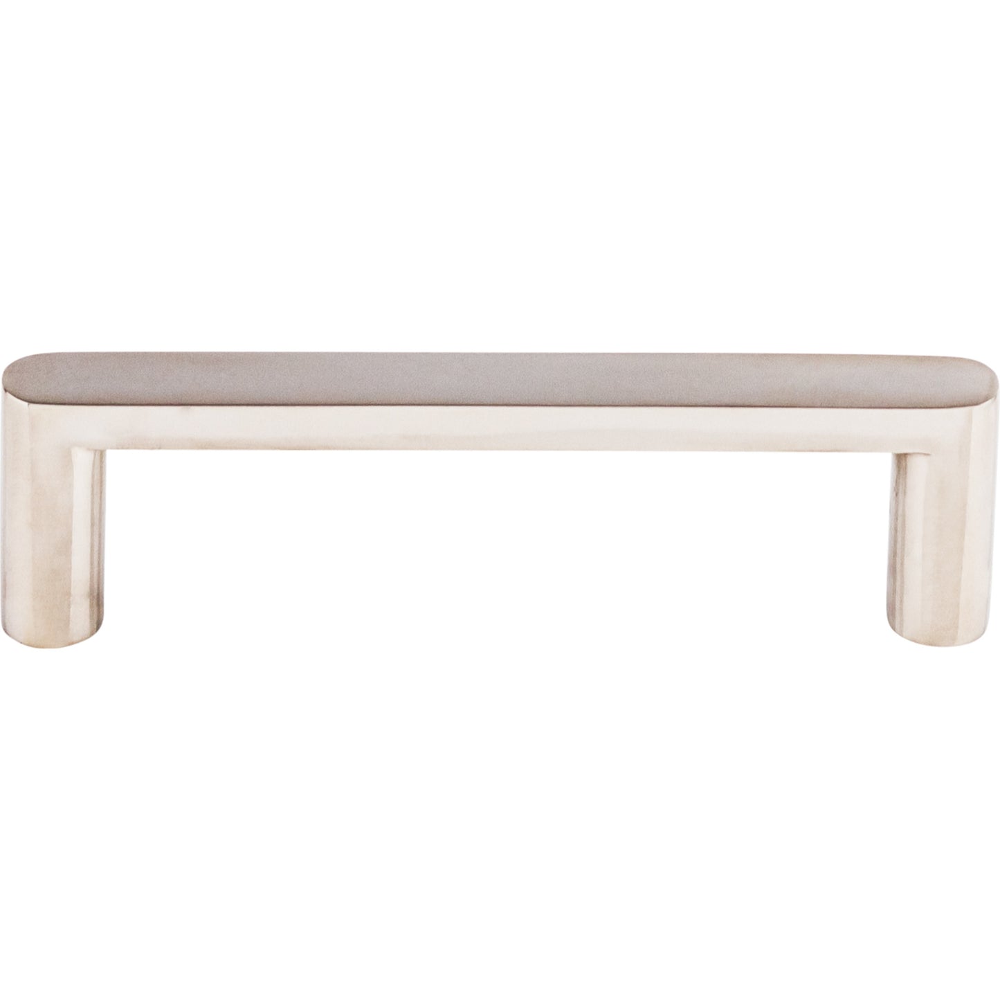 Top Knobs SS65 Latham Pull 3 3/4 Inch (c-c) Polished Stainless Steel