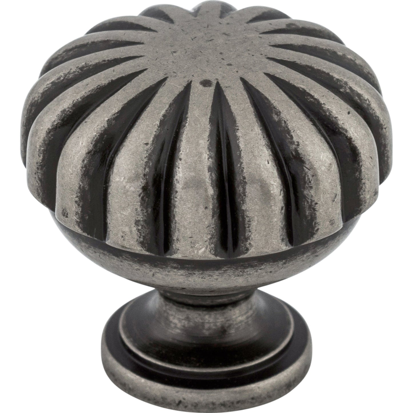 Top Knobs M1596 Melon Knob 1 1/4 Inch Pewter Antique