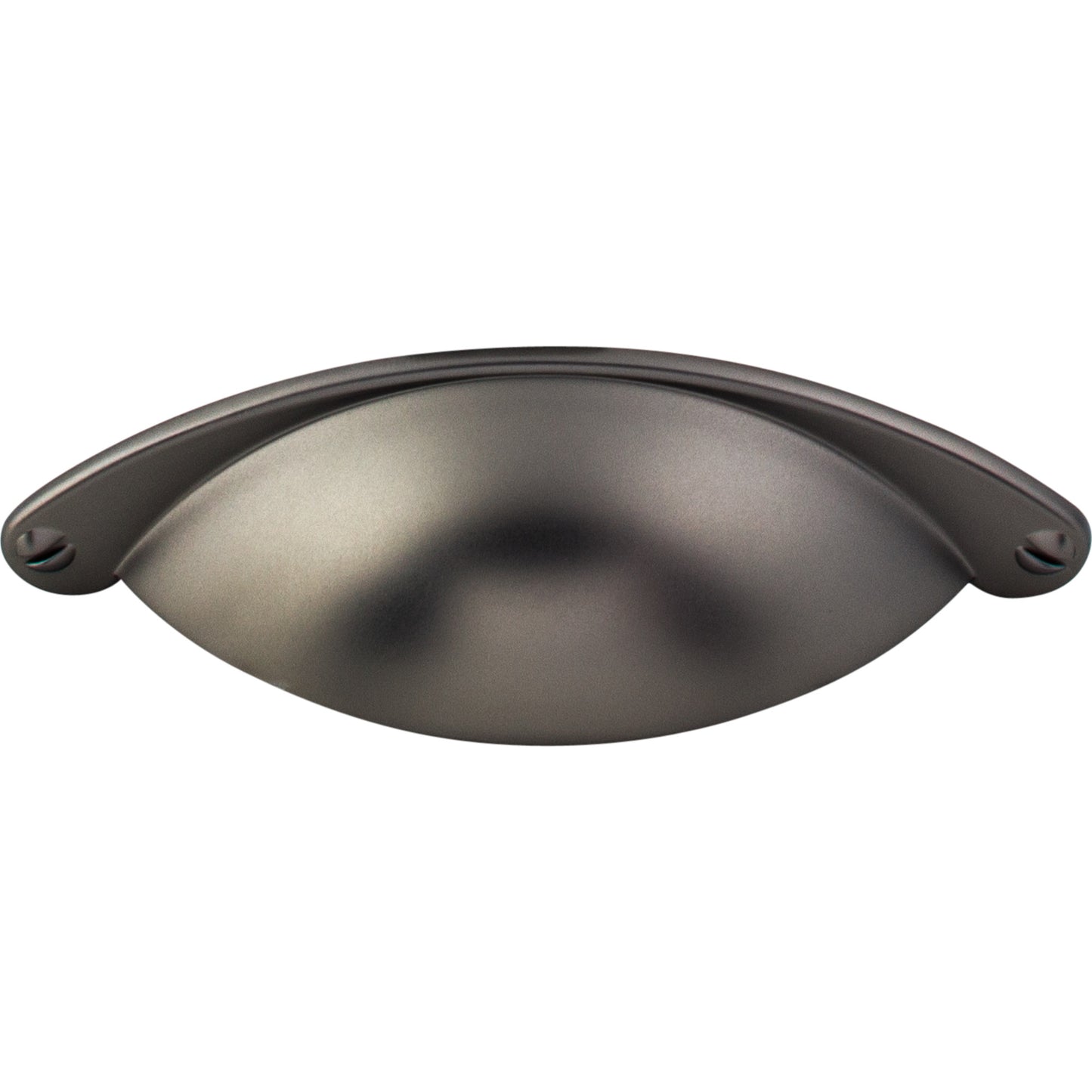 Top Knobs M2201 Arendal Cup Pull 2 1/2 Inch (c-c) Ash Gray