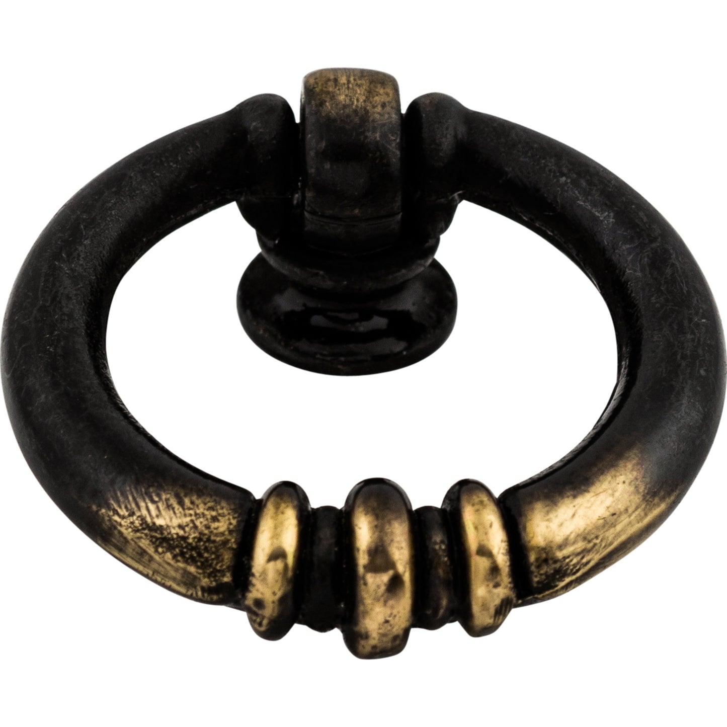 Top Knobs M176 Newton Ring 1 1/2 Inch Dark Antique Brass