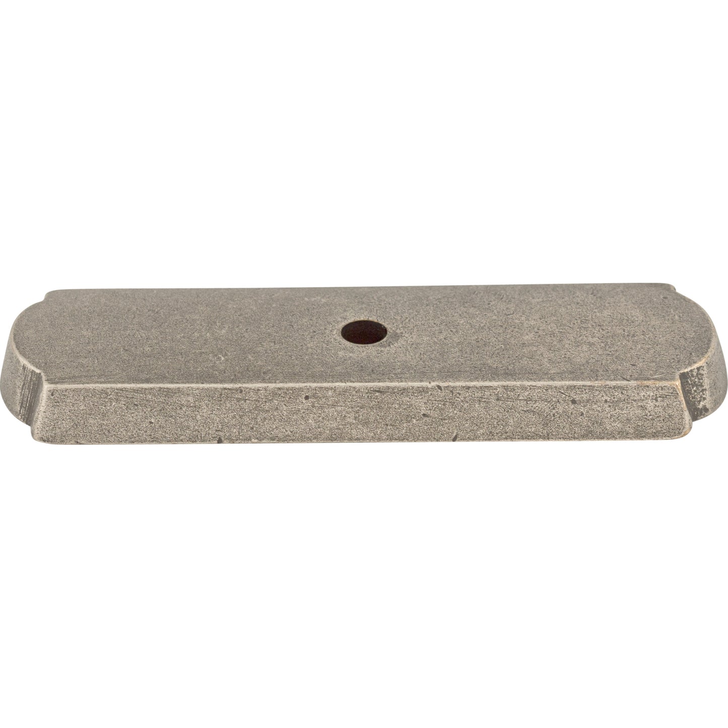 Top Knobs M1430 Aspen Rectangle Backplate 2 1/2 Inch Silicon Bronze Light