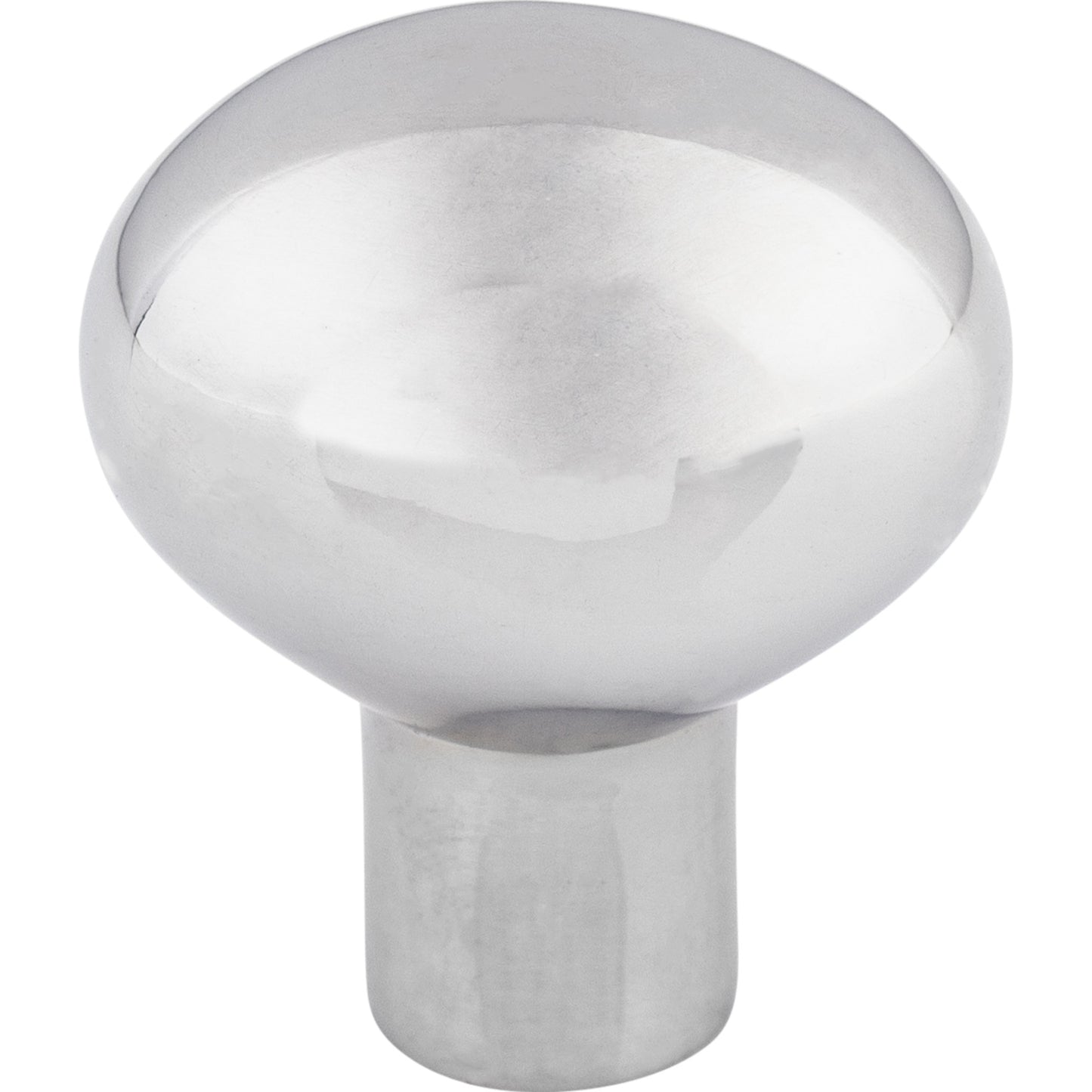 Top Knobs M2066 Aspen II Small Egg Knob 1 3/16 Inch Polished Chrome