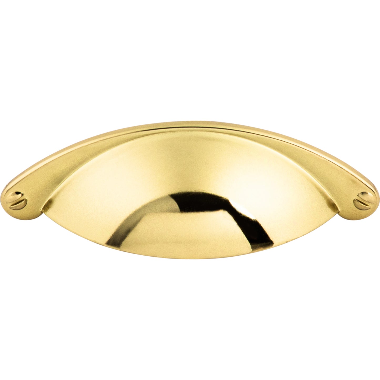 Top Knobs M398 Arendal Cup Pull 2 1/2 Inch (c-c) Polished Brass
