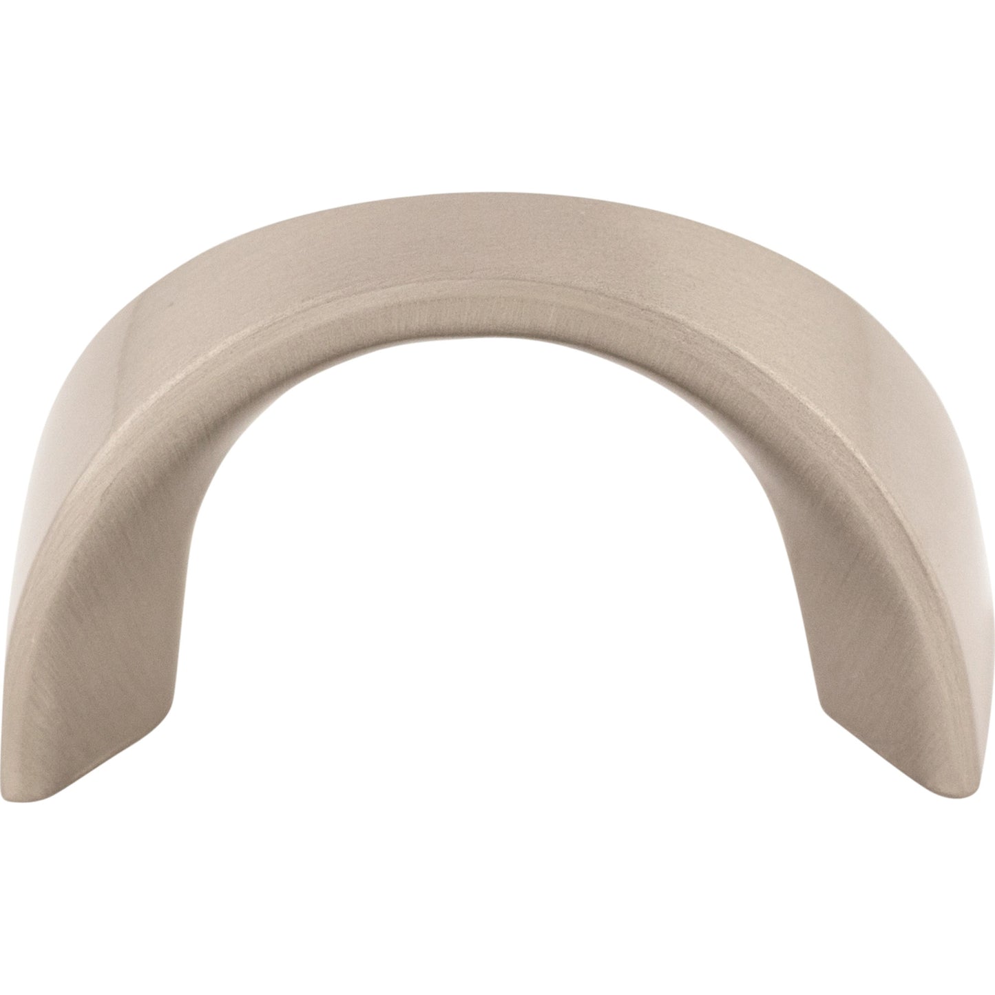 Top Knobs M552 Crescent U-Pull 1 1/4 Inch (c-c) Brushed Satin Nickel
