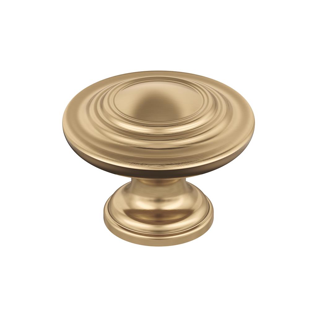 Amerock 1-5/16 in (33 mm) Round Cabinet Knob BP1586 - Modern & Durable Hardware for Kitchen & Bathroom Cabinets