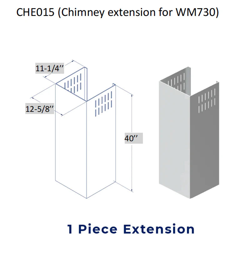 Hauslane Chimney Extension - CHE015 (WM-730)