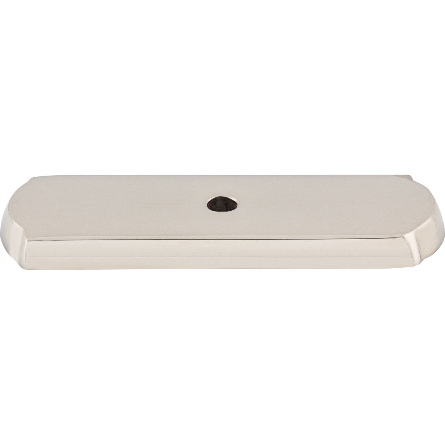 Top Knobs M2010 Aspen II Rectangle Backplate 2 1/2 Inch Polished Nickel