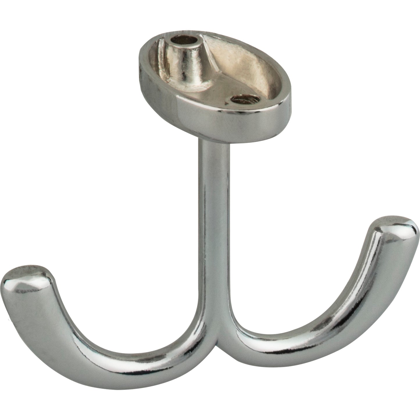 Elements YD20-156 Hooks 1-9/16" Double zinc ceiling mount coat hook.