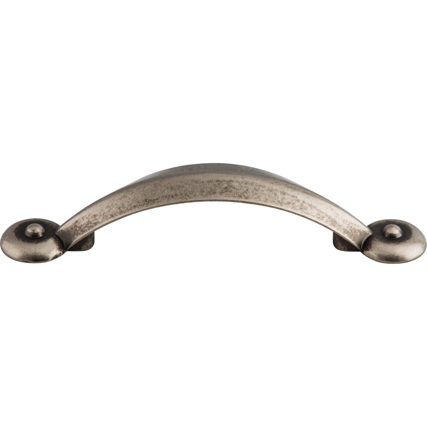 Top Knobs M1732 Angle Pull 3 Inch (c-c) Pewter Antique