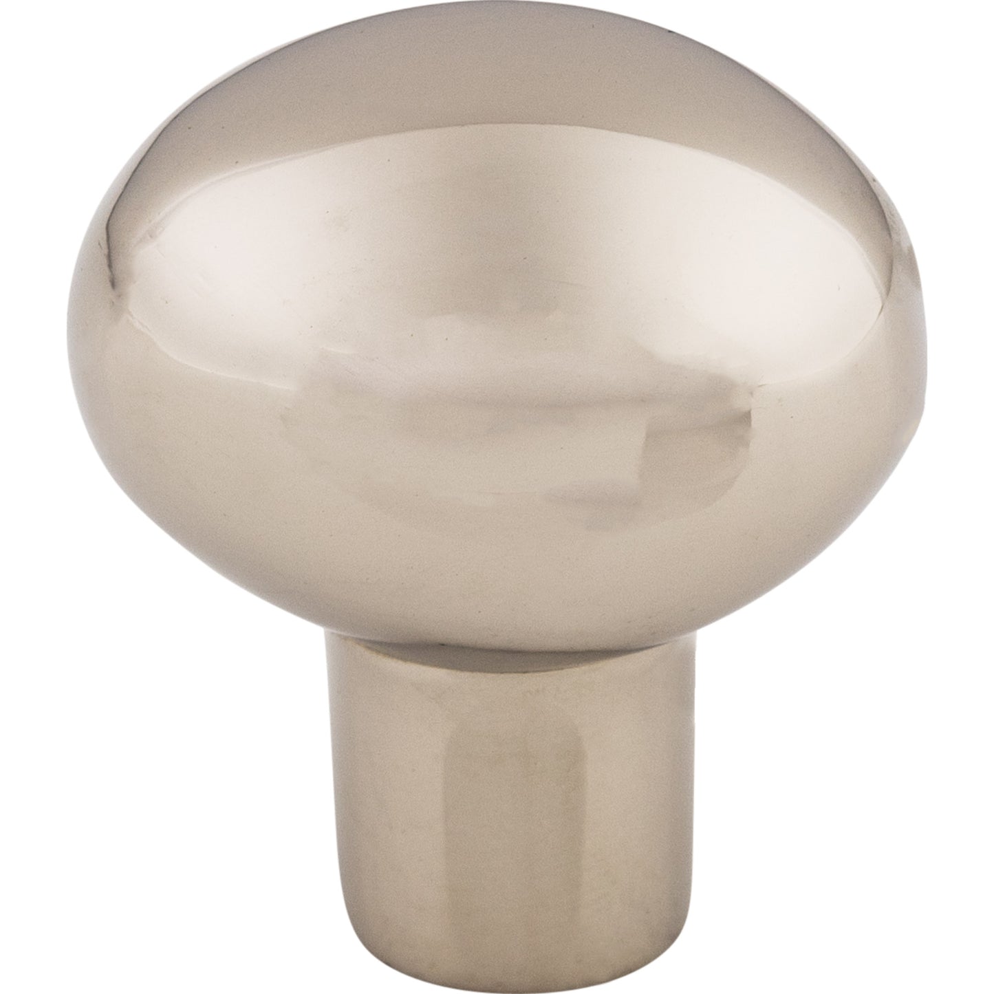Top Knobs M2067 Aspen II Small Egg Knob 1 3/16 Inch Polished Nickel