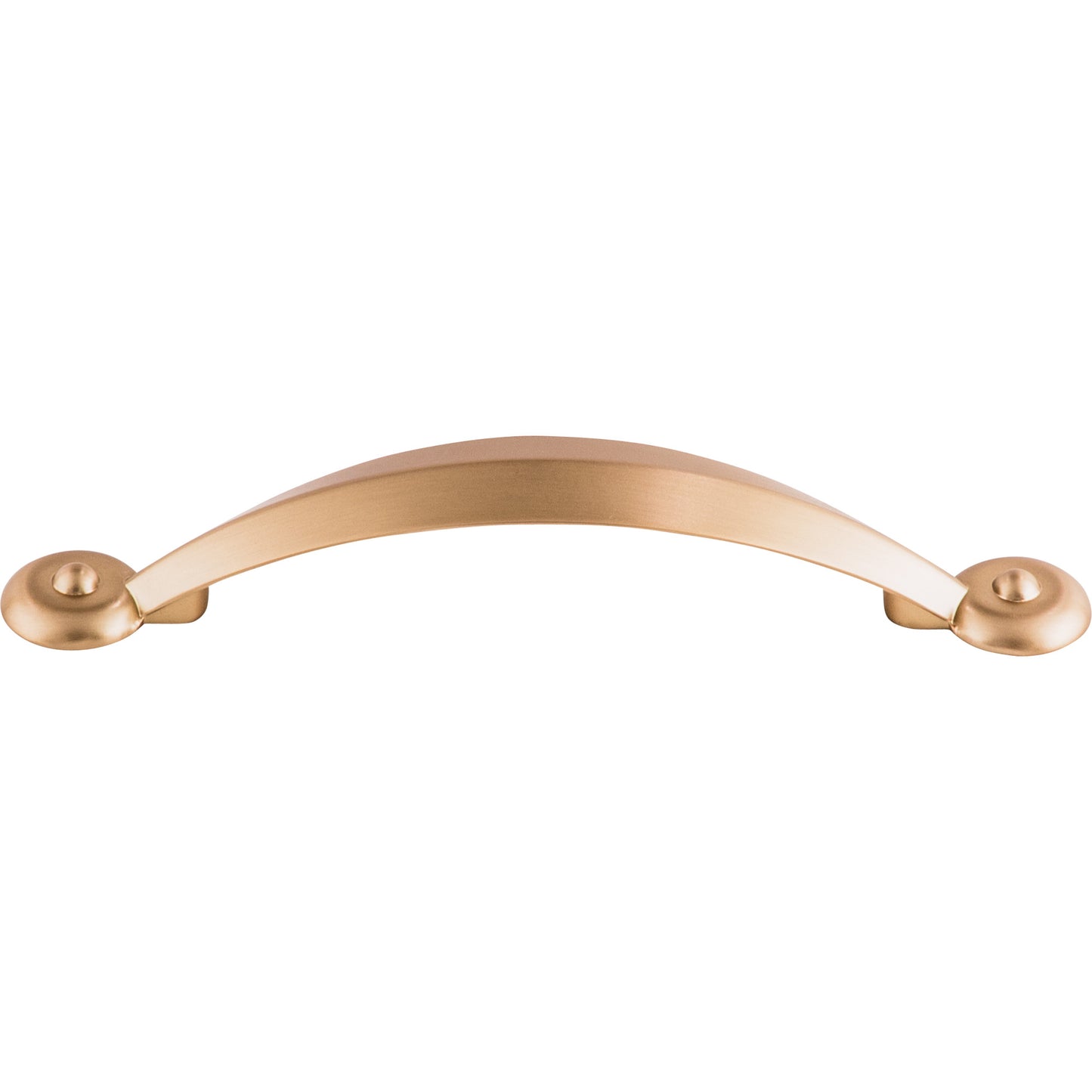 Top Knobs M1662 Angle Pull 3 3/4 Inch (c-c) Brushed Bronze