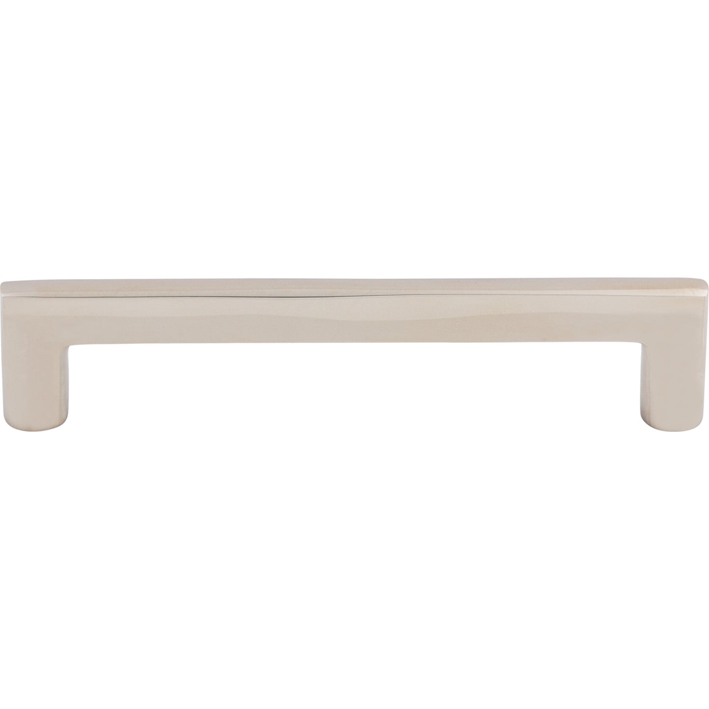 Top Knobs M1977 Aspen II Flat Sided Pull 6 Inch (c-c) Polished Nickel