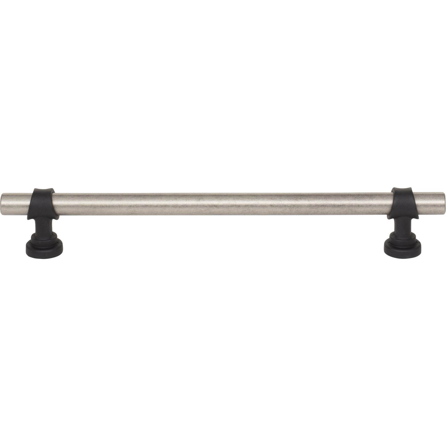 Top Knobs M2743 Bit Pull 7 9/16 Inch (c-c) Pewter Antique and Flat Black