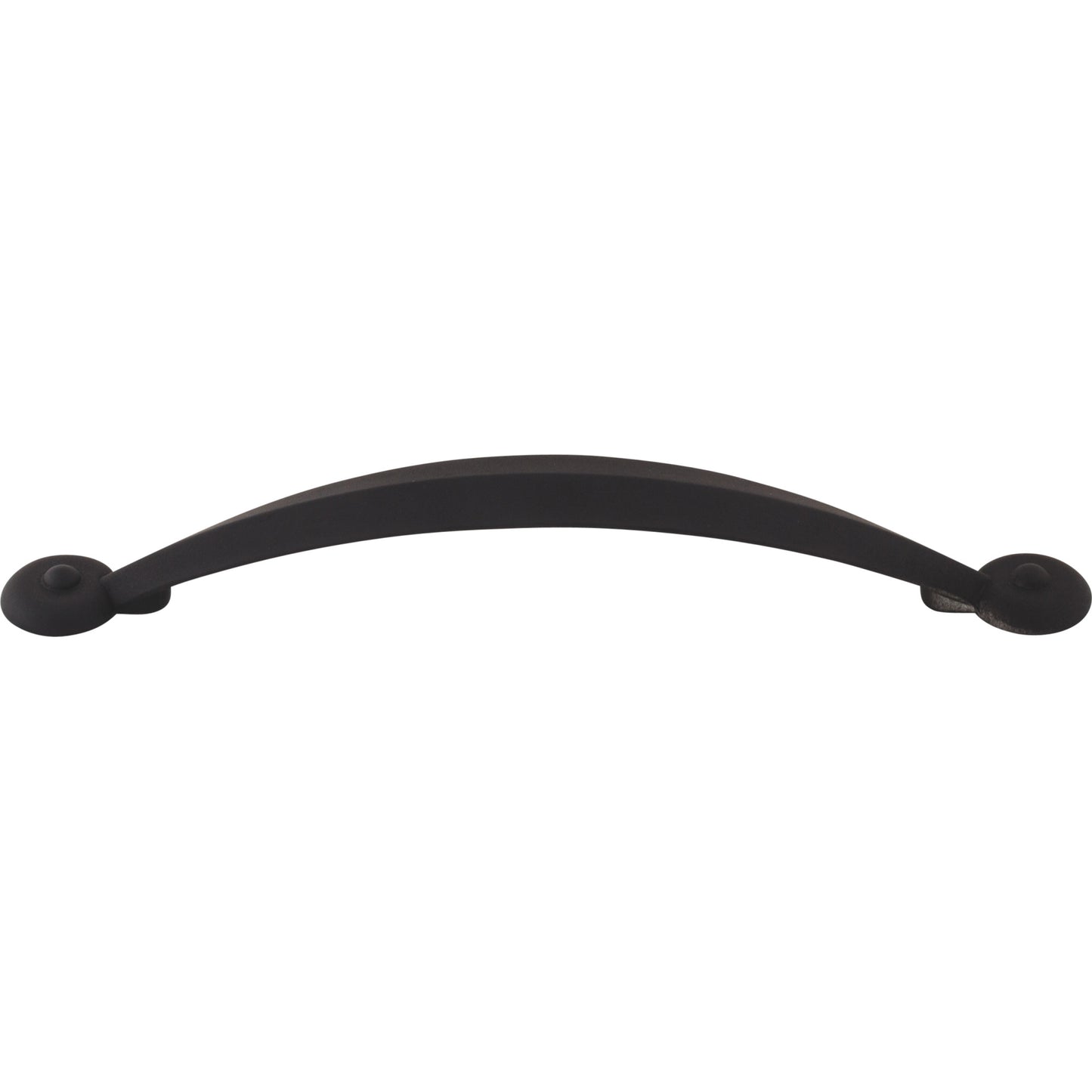 Top Knobs M1679 Angle Pull 5 1/16 Inch (c-c) Flat Black