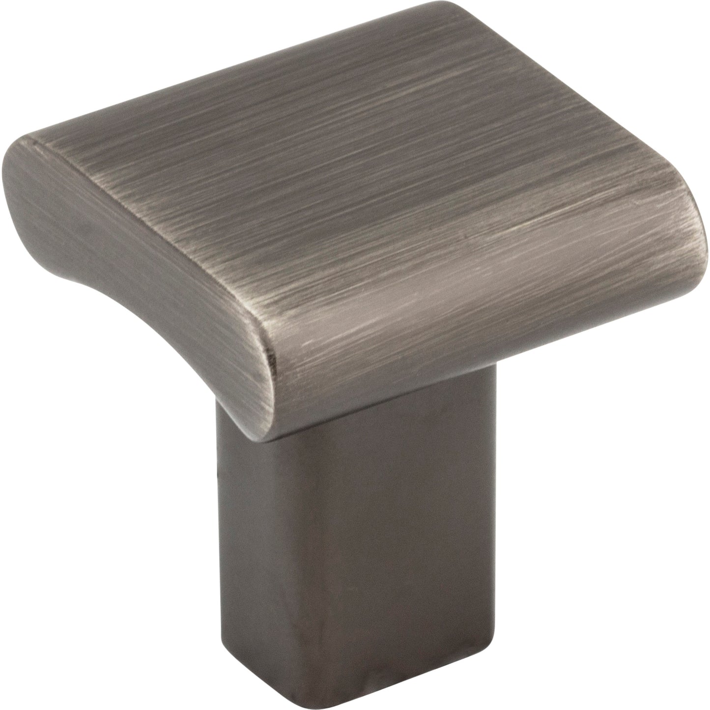 Elements 183 Park 1" Overall Length Square Park Cabinet Knob