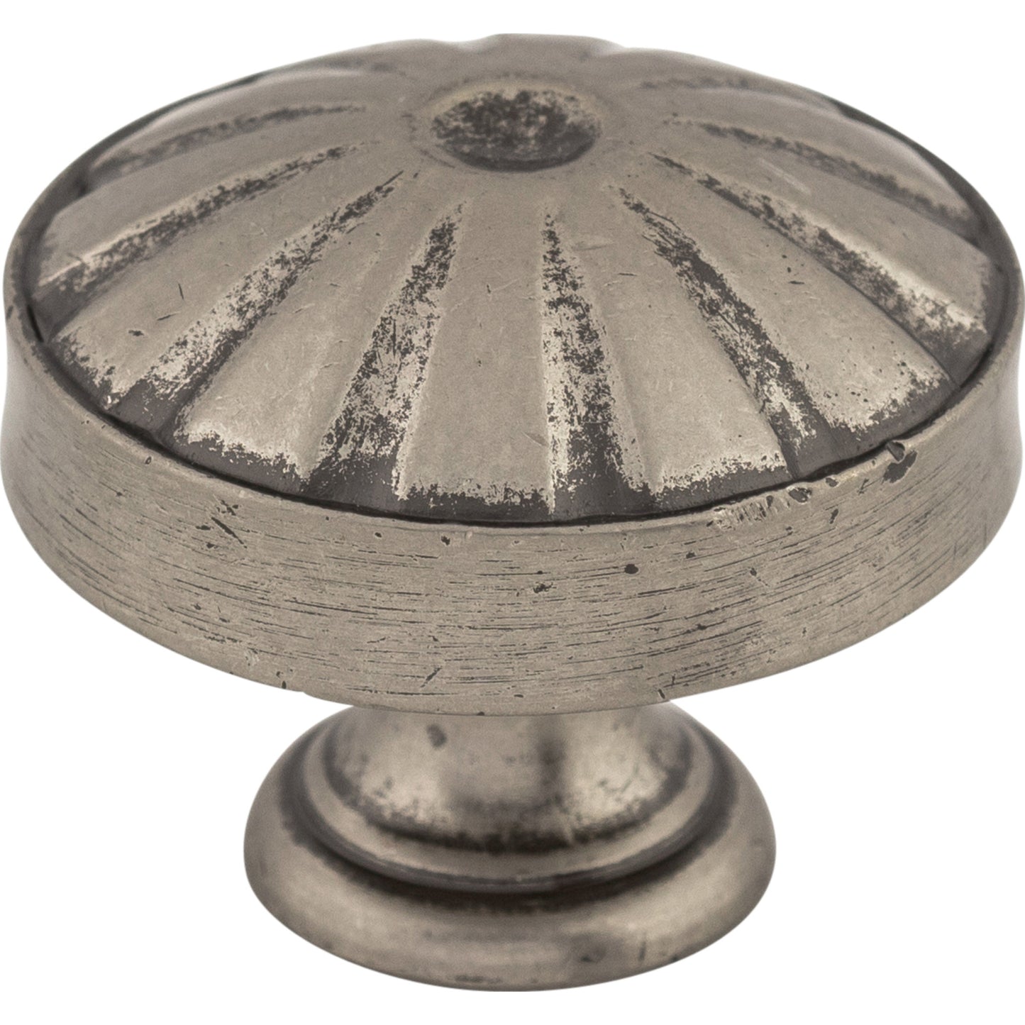 Top Knobs M1223 Hudson Knob 1 1/4 Inch Pewter Antique