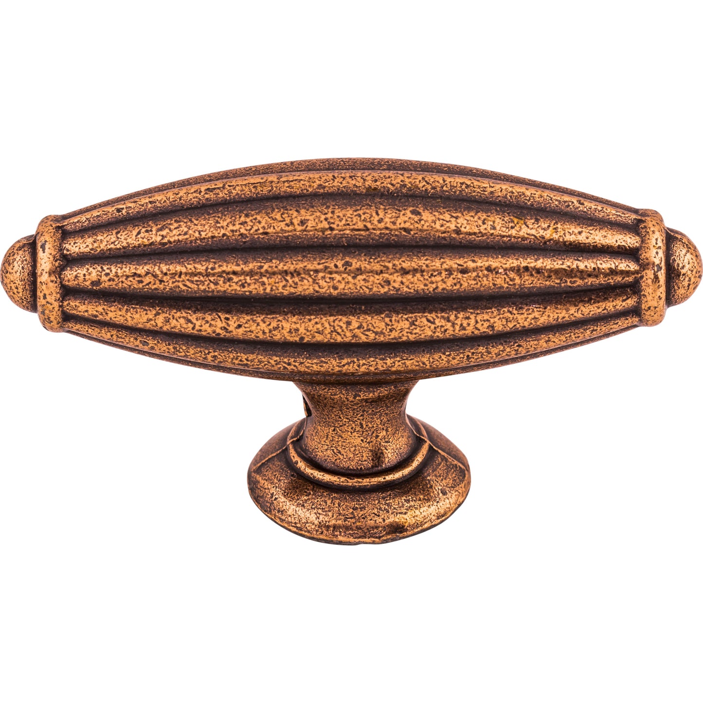 Top Knobs M228 Tuscany T-Handle 2 7/8 Inch Old English Copper