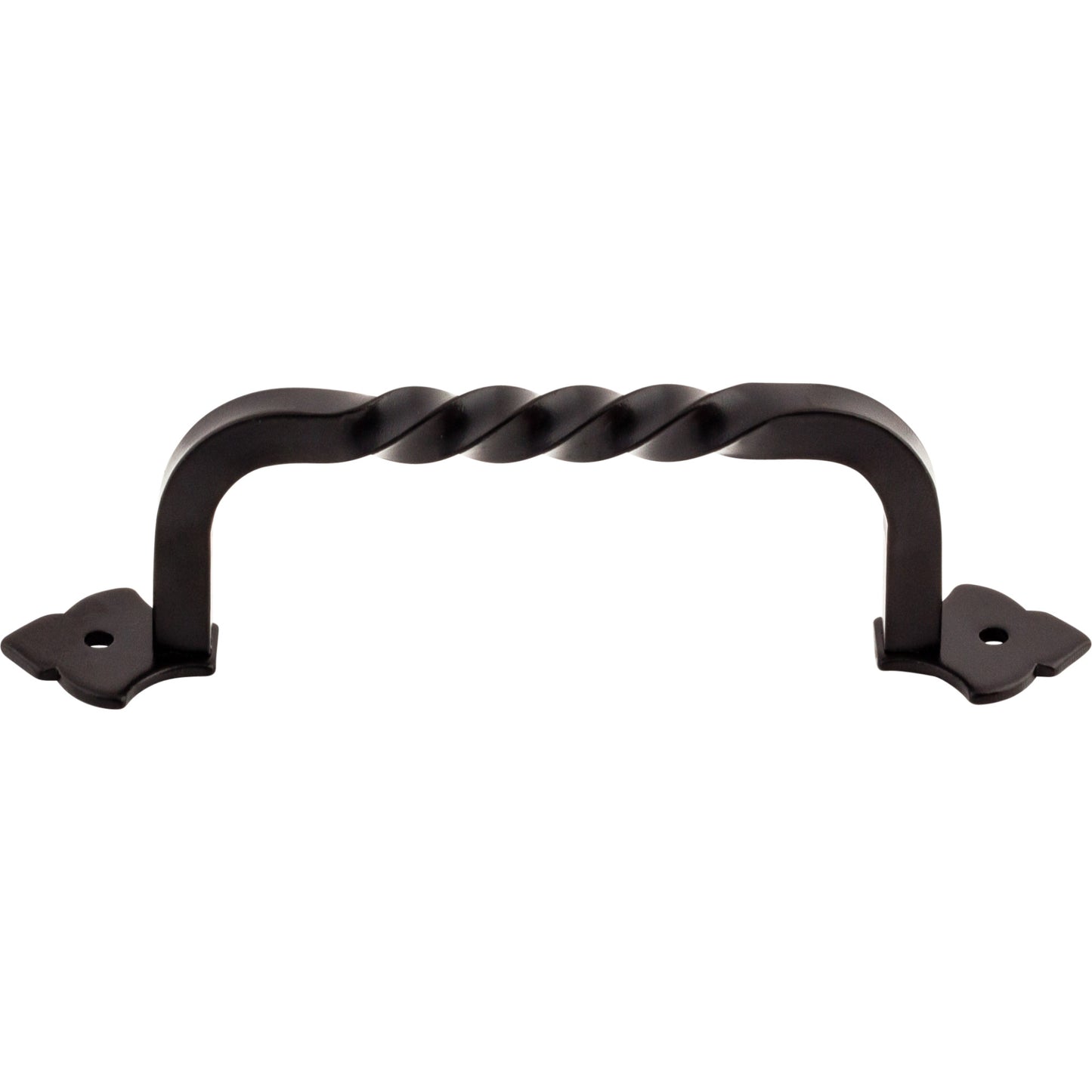 Top Knobs M695 Fixed Norman Crest 4 3/4 Inch (c-c) Patina Black