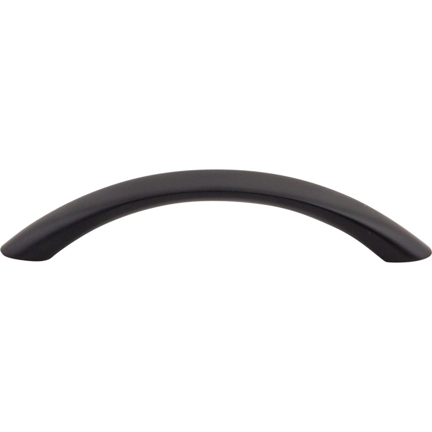 Top Knobs M386 Nouveau Bow Pull 3 3/4 Inch (c-c) Flat Black