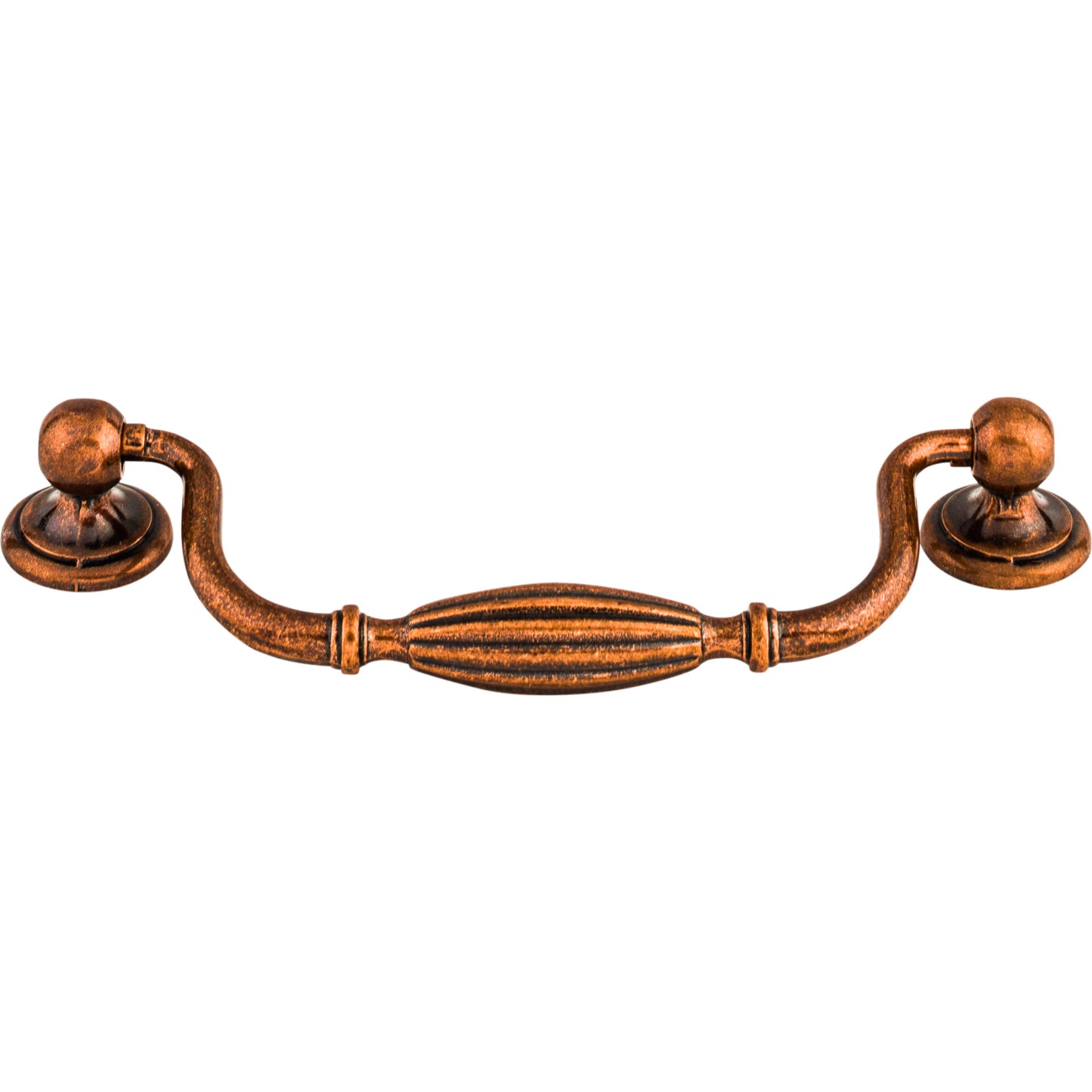 Top Knobs M217 Tuscany Drop Pull 5 1/16 Inch (c-c) Old English Copper