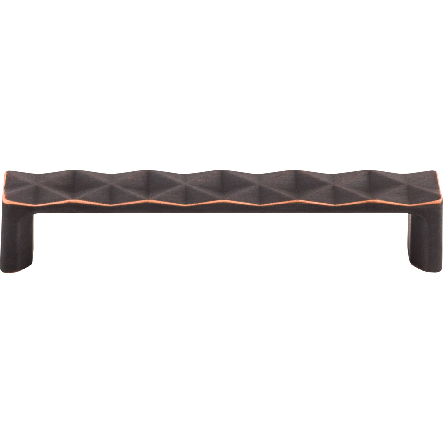 Top Knobs TK562 Quilted Pull 5 1/16 Inch (c-c)