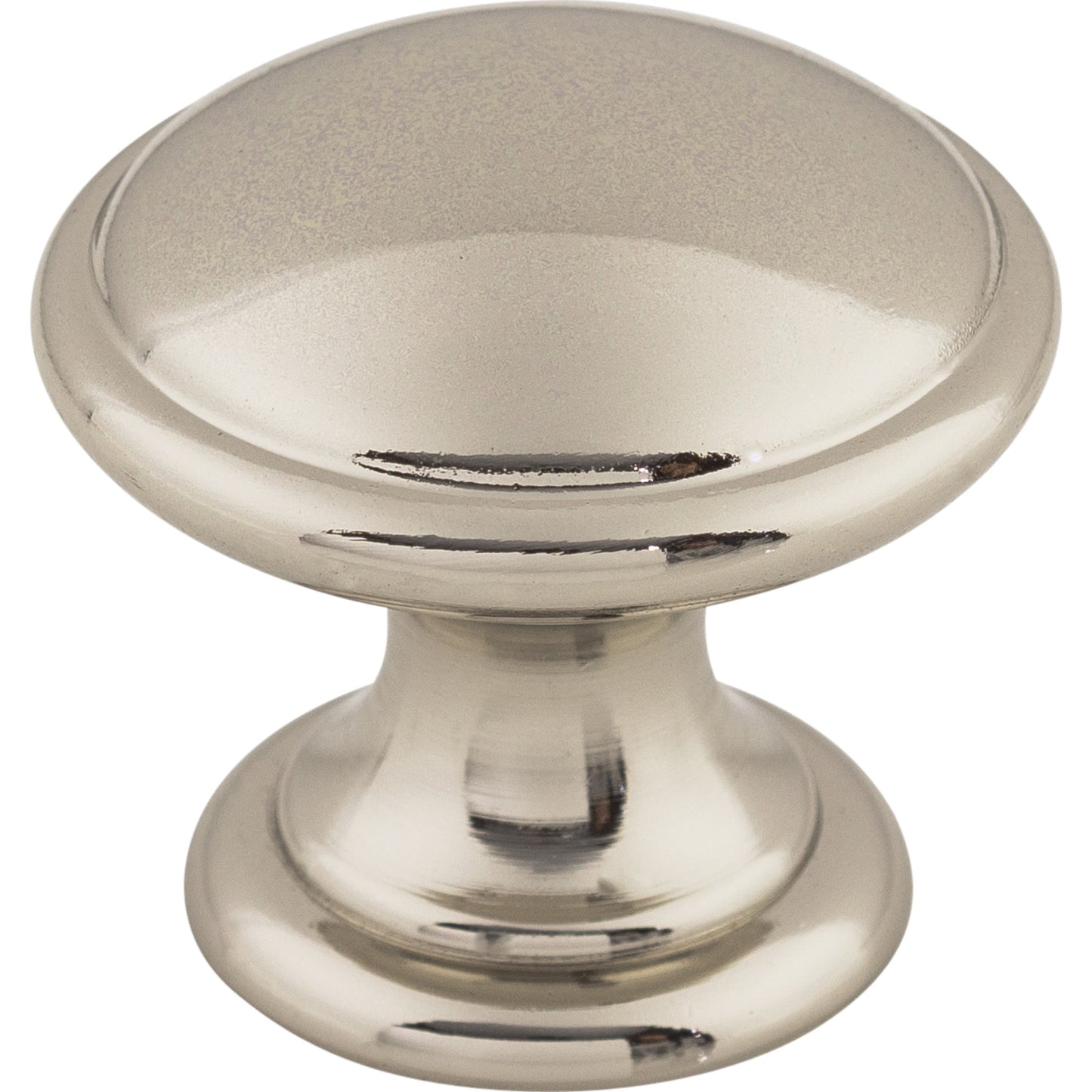 Top Knobs M1582 Rounded Knob 1 1/4 Inch Polished Nickel
