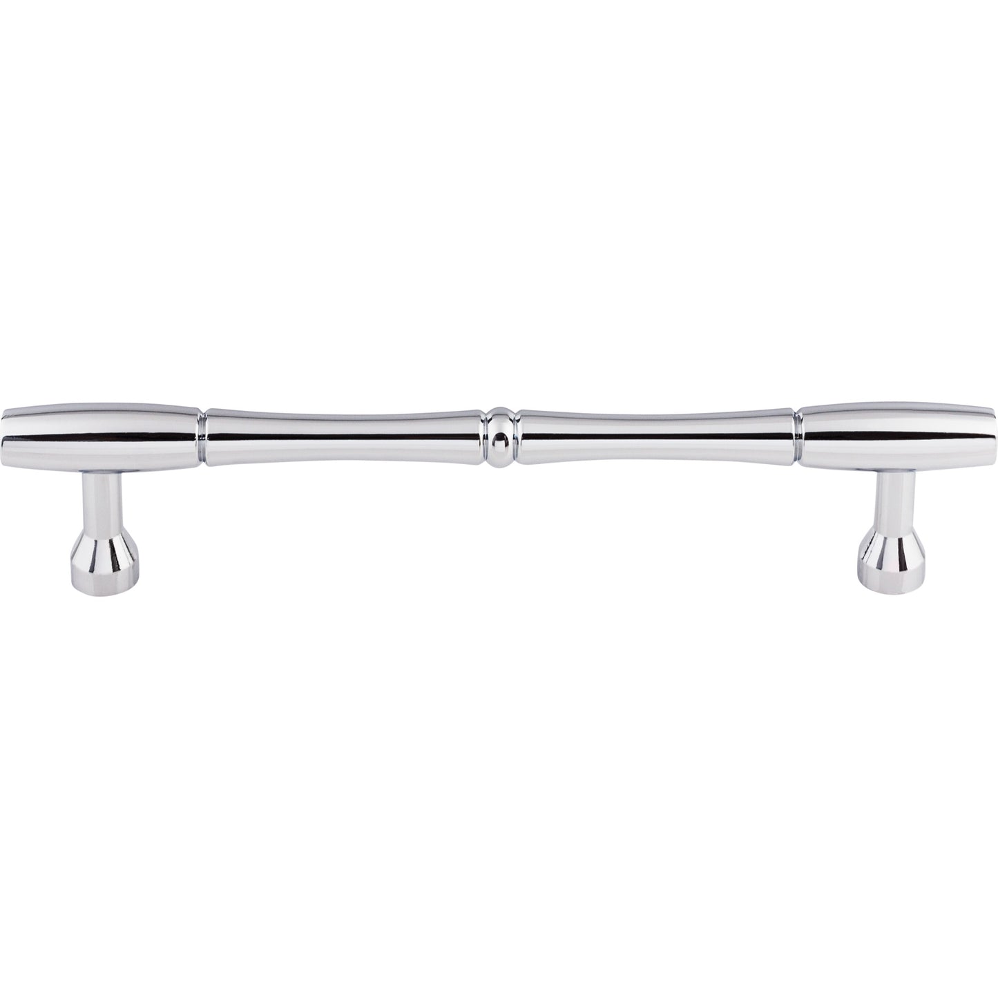Top Knobs M721-7 Nouveau Bamboo Pull 7 Inch (c-c) Polished Chrome