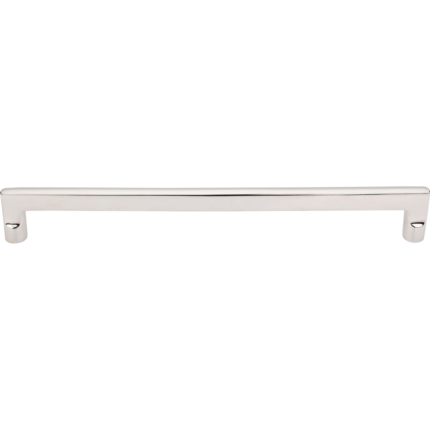 Top Knobs M1986 Aspen II Flat Sided Pull 18 Inch (c-c) Polished Nickel