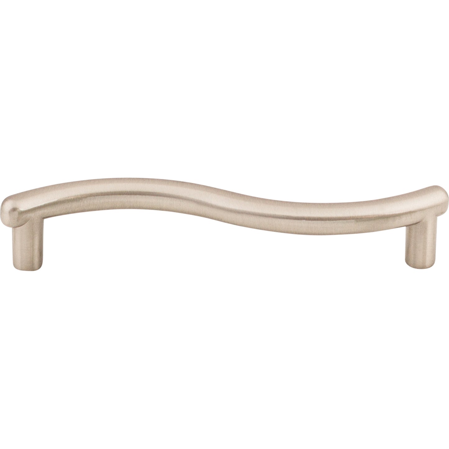 Top Knobs M509 Spiral Pull 3 3/4 Inch (c-c) Brushed Satin Nickel