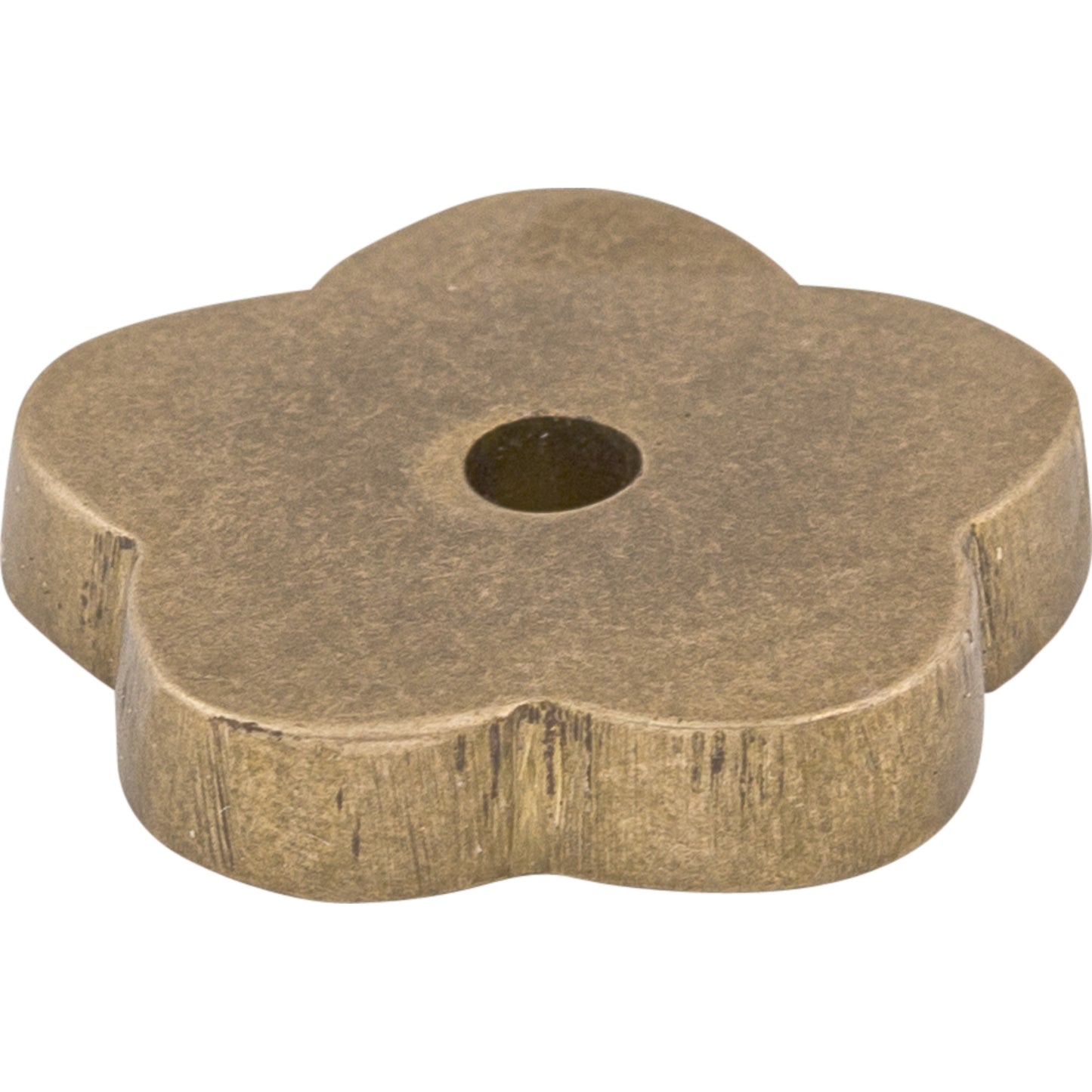 Top Knobs M1426 Aspen Flower Backplate 1 Inch Light Bronze