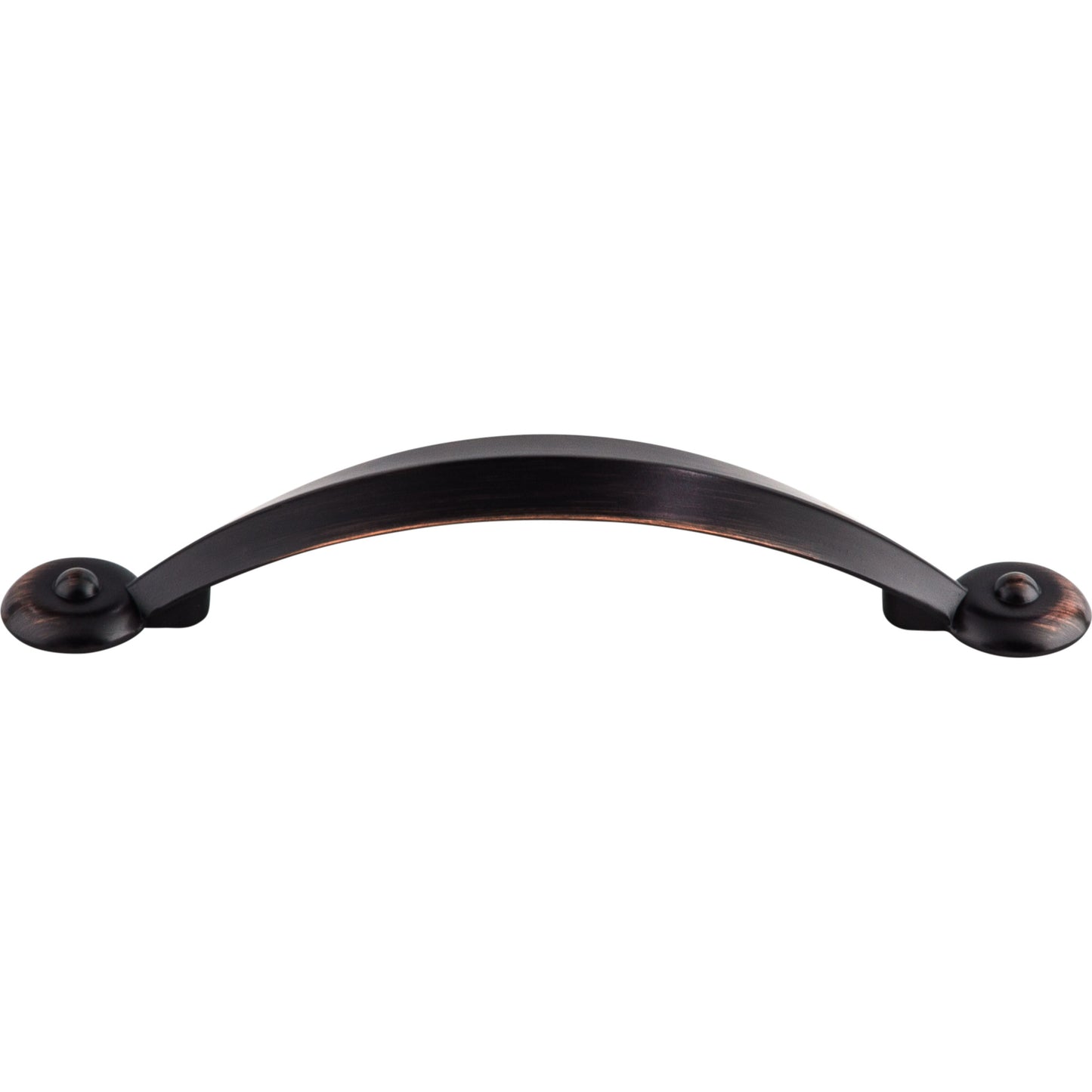 Top Knobs M1661 Angle Pull 3 3/4 Inch (c-c) Tuscan Bronze