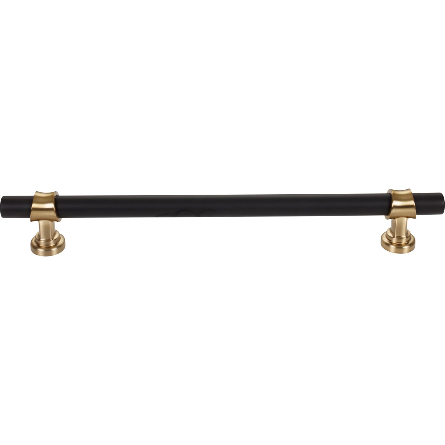 Top Knobs M2788 Bit Appliance Pull 18 Inch (c-c) Flat Black and Honey Bronze