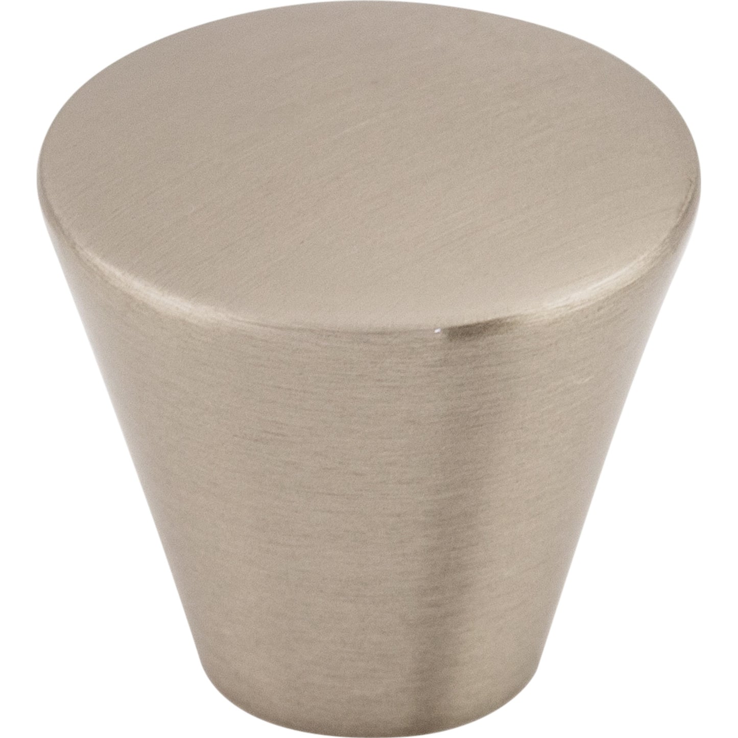 Top Knobs M371 Cone Knob 1 1/16 Inch Brushed Satin Nickel